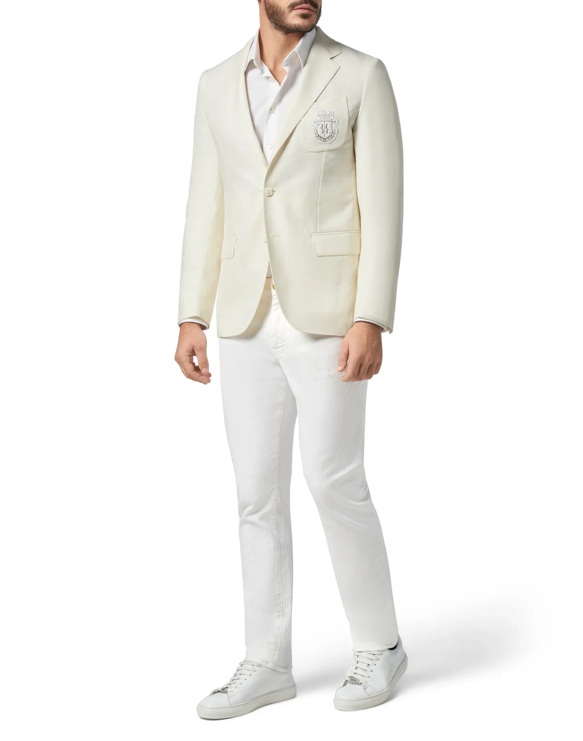 Blazer Slim Fit "Maxwell", цвет: Белый