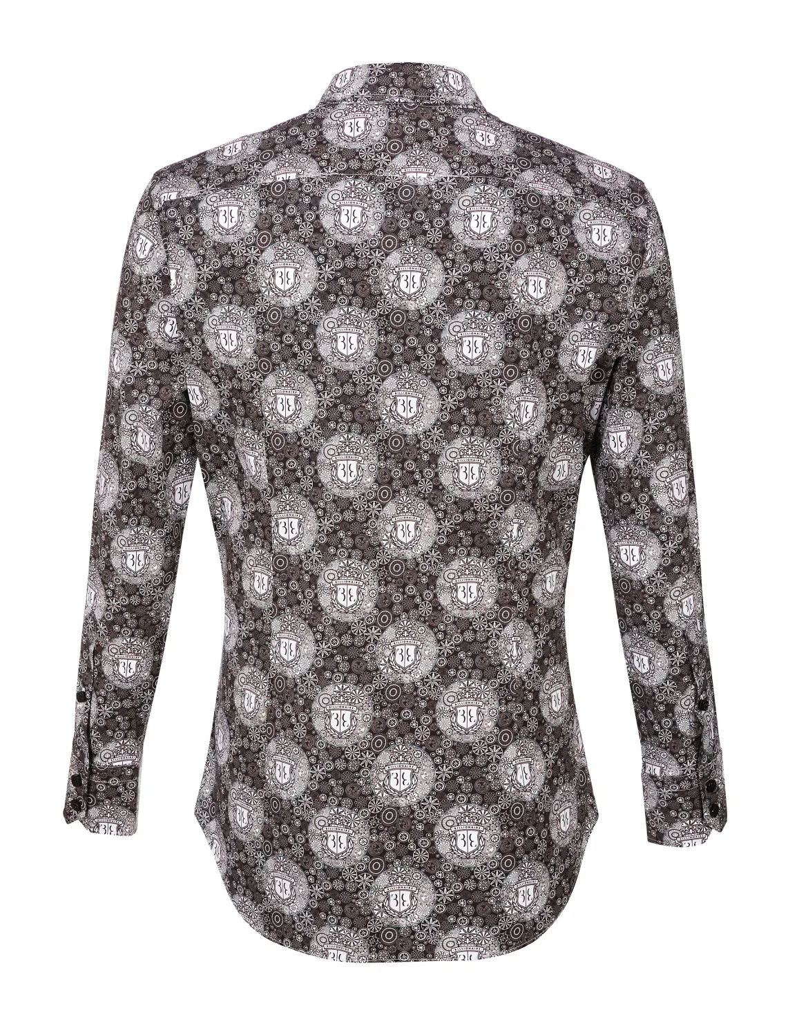 Shirt Silver Cut LS "Al", цвет: Черный