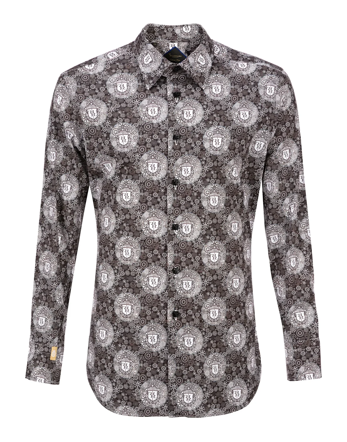 Shirt Silver Cut LS "Al", цвет: Черный