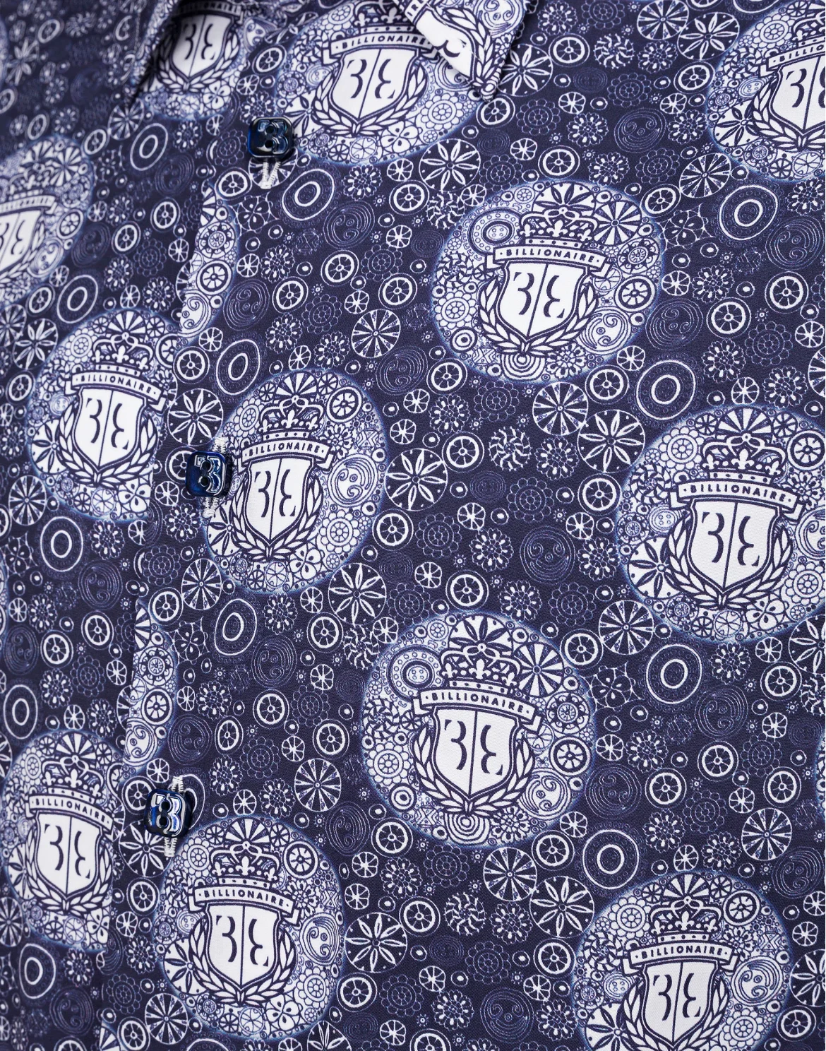 Shirt Silver Cut LS "Al", цвет: Синий