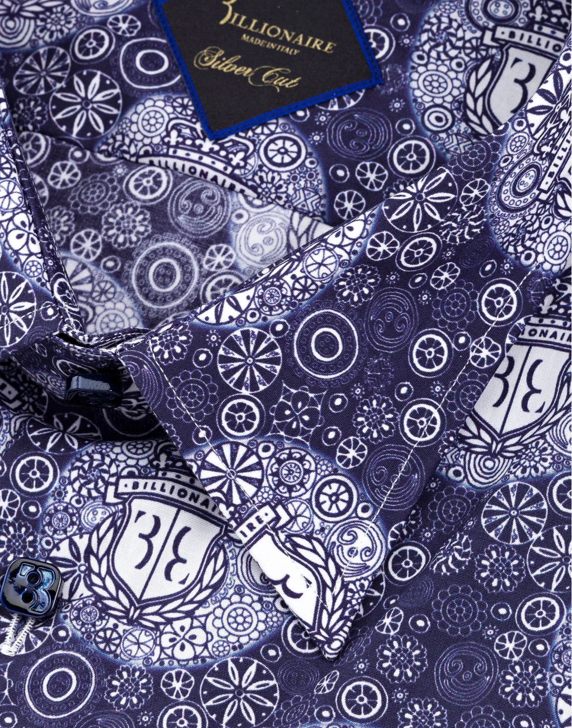 Shirt Silver Cut LS "Al", цвет: Синий
