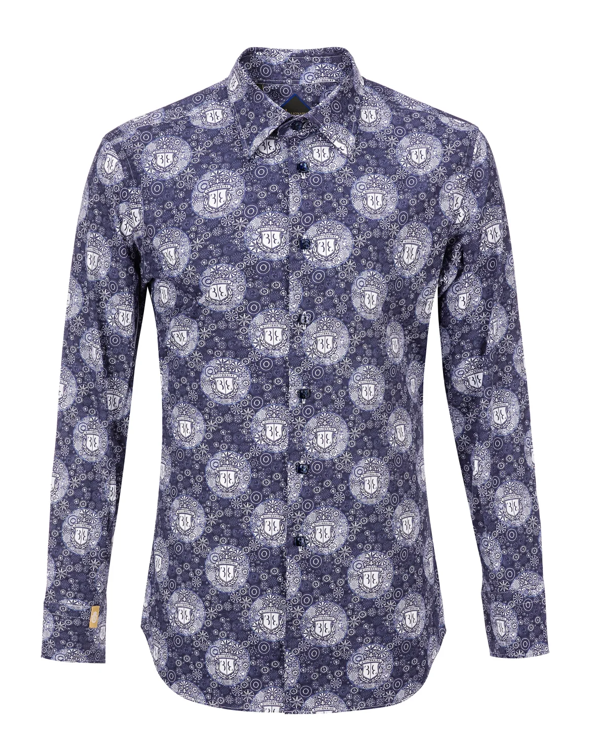 Shirt Silver Cut LS "Al", цвет: Синий
