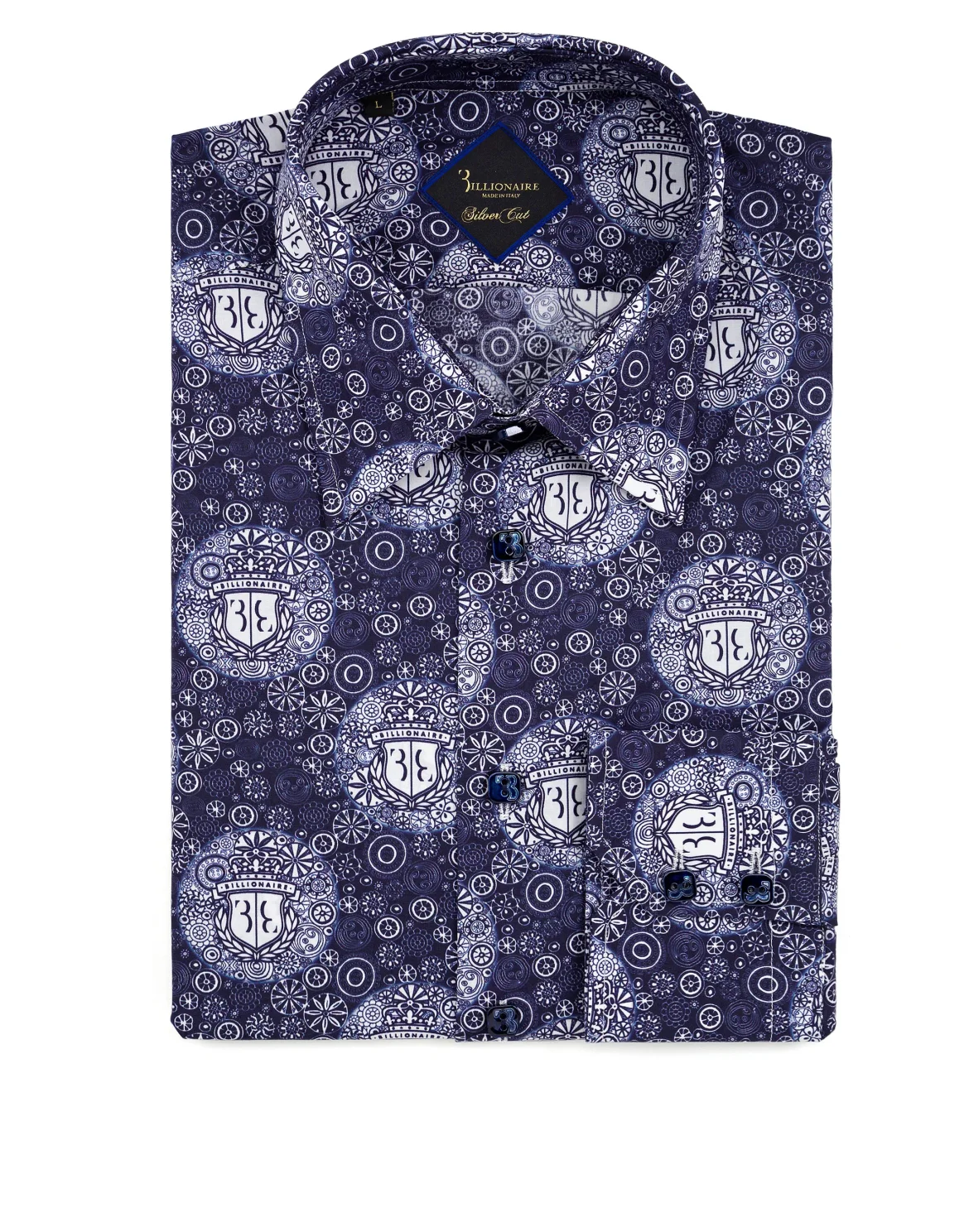 Shirt Silver Cut LS "Al", цвет: Синий