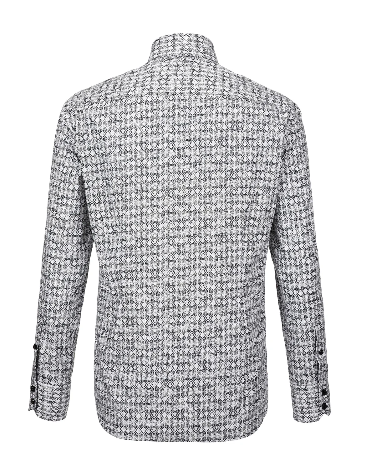 Shirt Gold Cut LS "Adrian", цвет: Черный