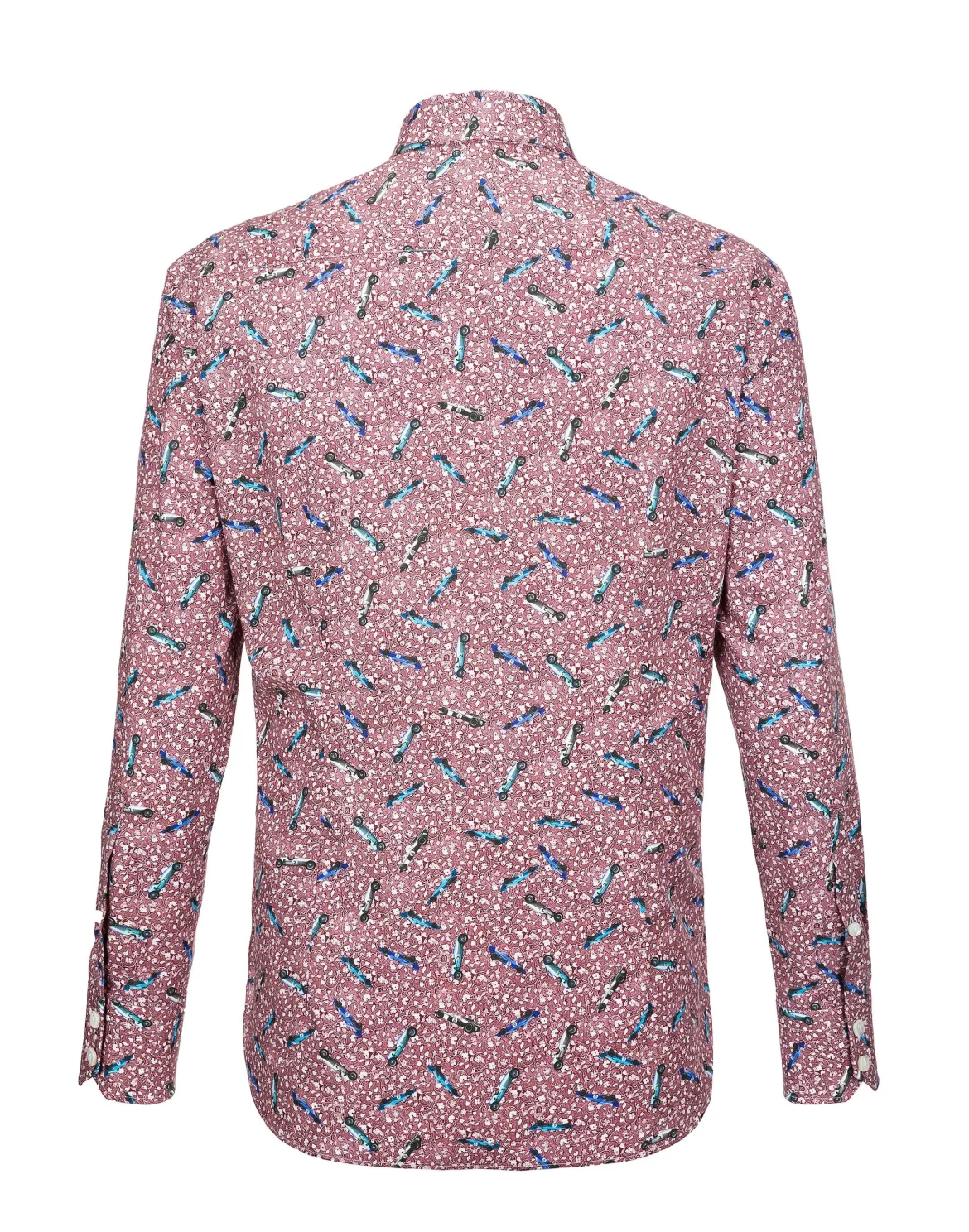 Shirt Gold Cut LS "Alden", цвет: Красный
