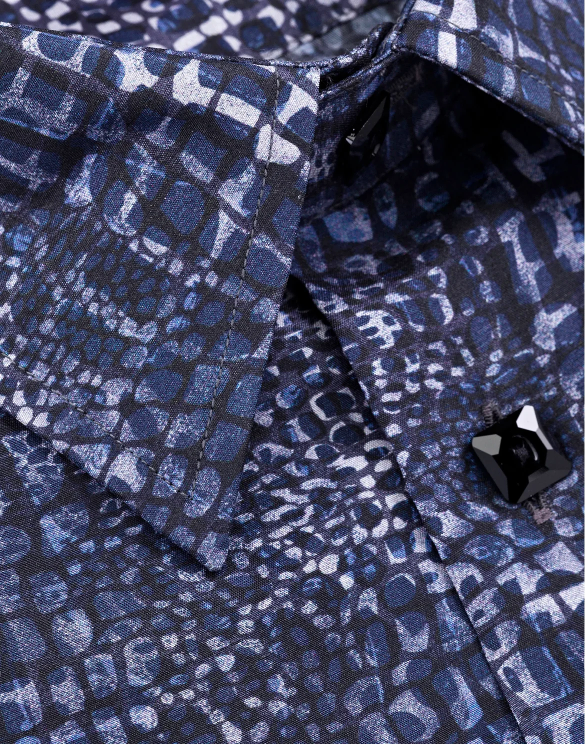 Shirt Gold Cut LS "Alec", цвет: Синий
