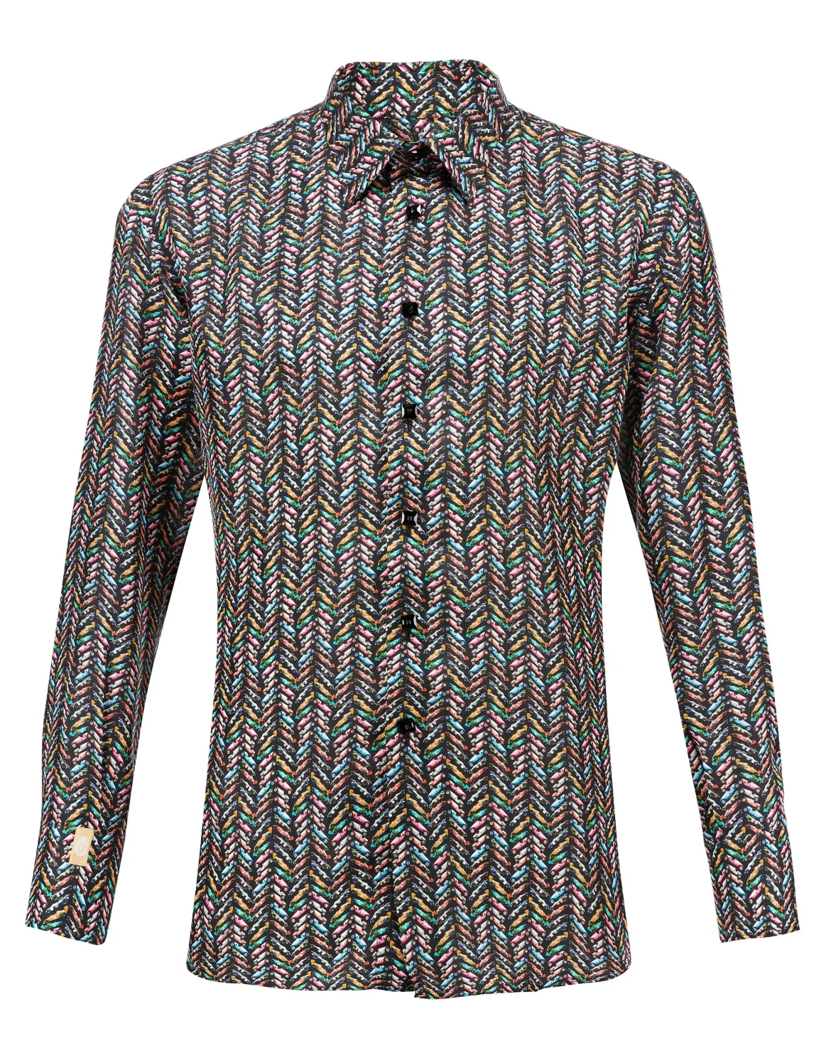 Shirt Gold Cut LS "Aloysius", цвет: Мультиколор