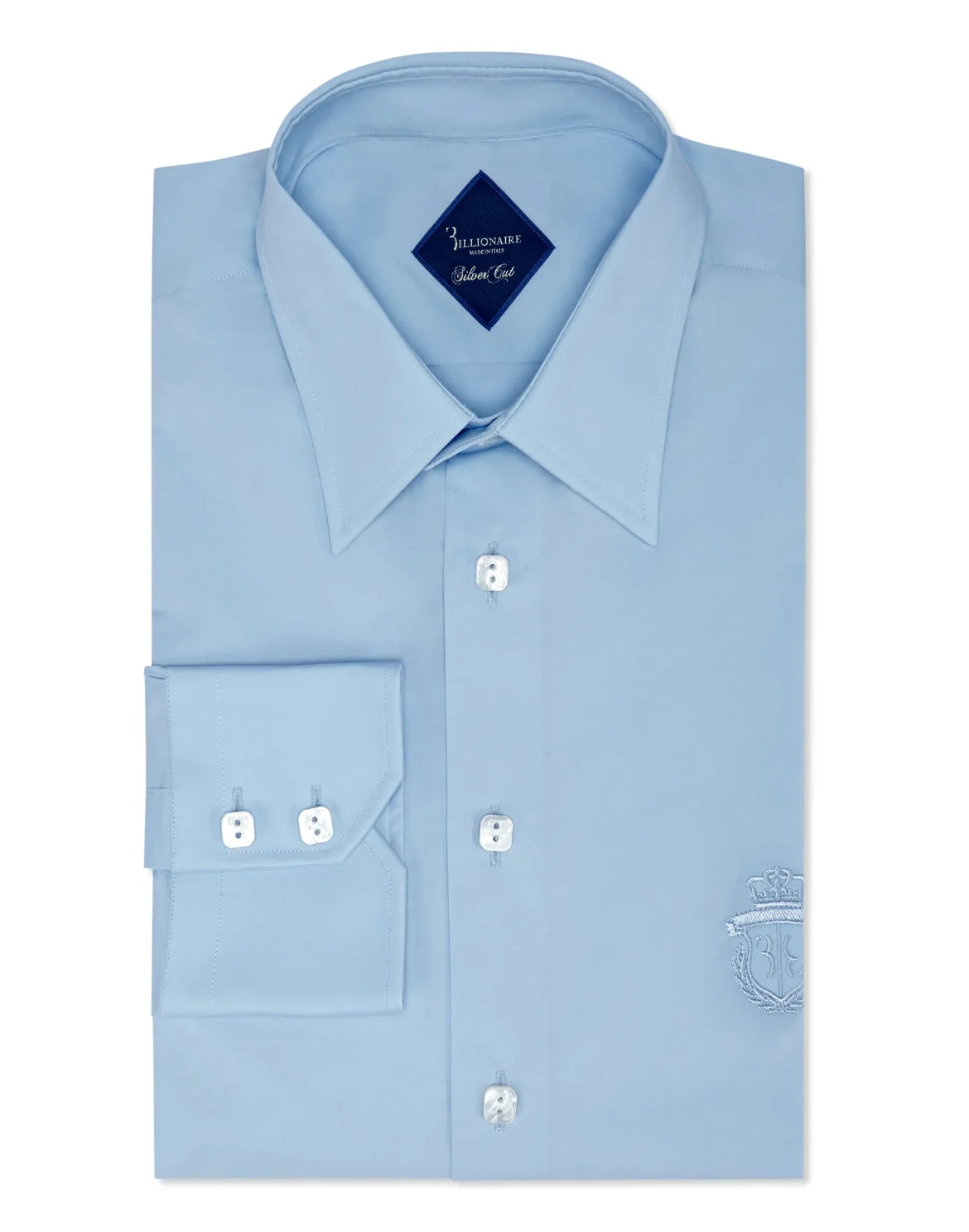 Shirt Silver Cut LS "Arnold", цвет: Синий