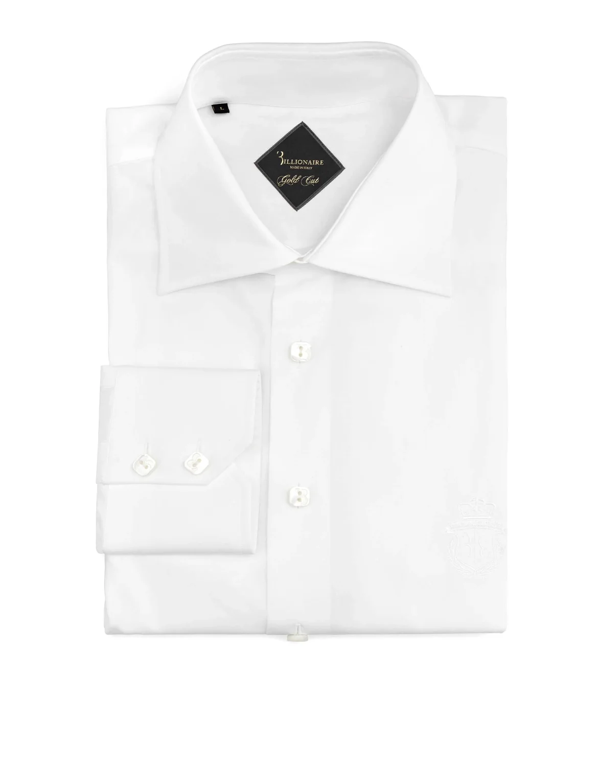 Shirt Gold Cut LS "August", цвет: Белый
