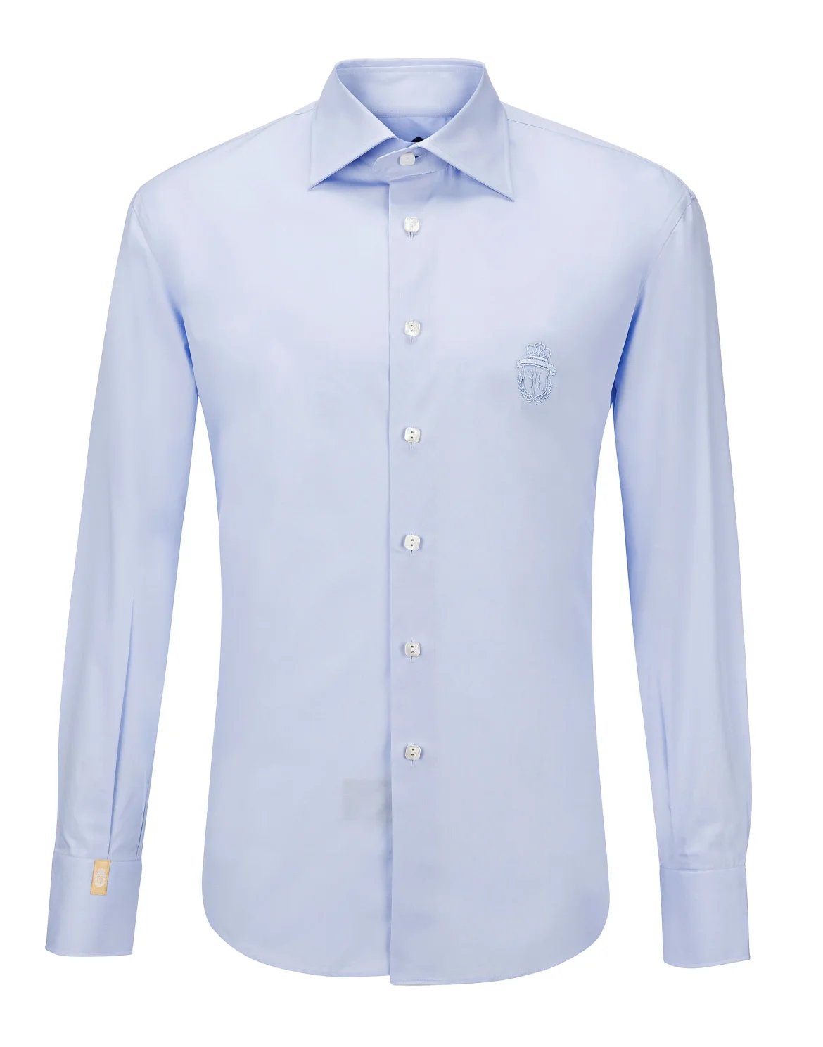 Shirt Gold Cut LS "August", цвет: Синий