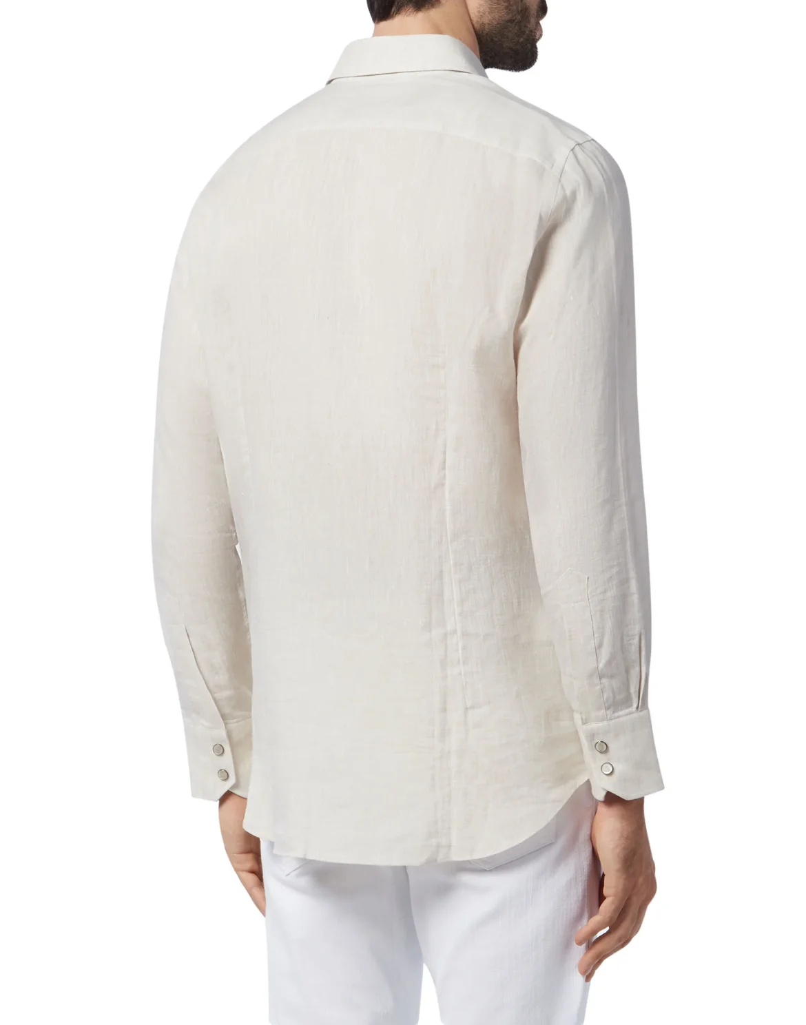 Shirt Silver Cut LS "Barnabas", цвет: Бежевый
