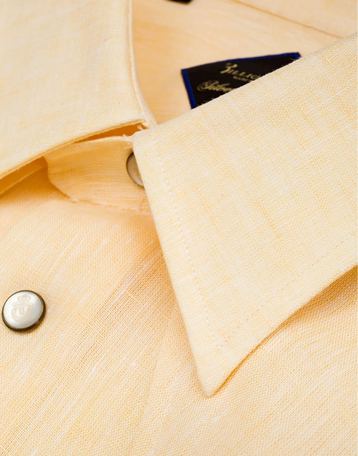 Shirt Silver Cut LS "Barnabas", цвет: Желтый
