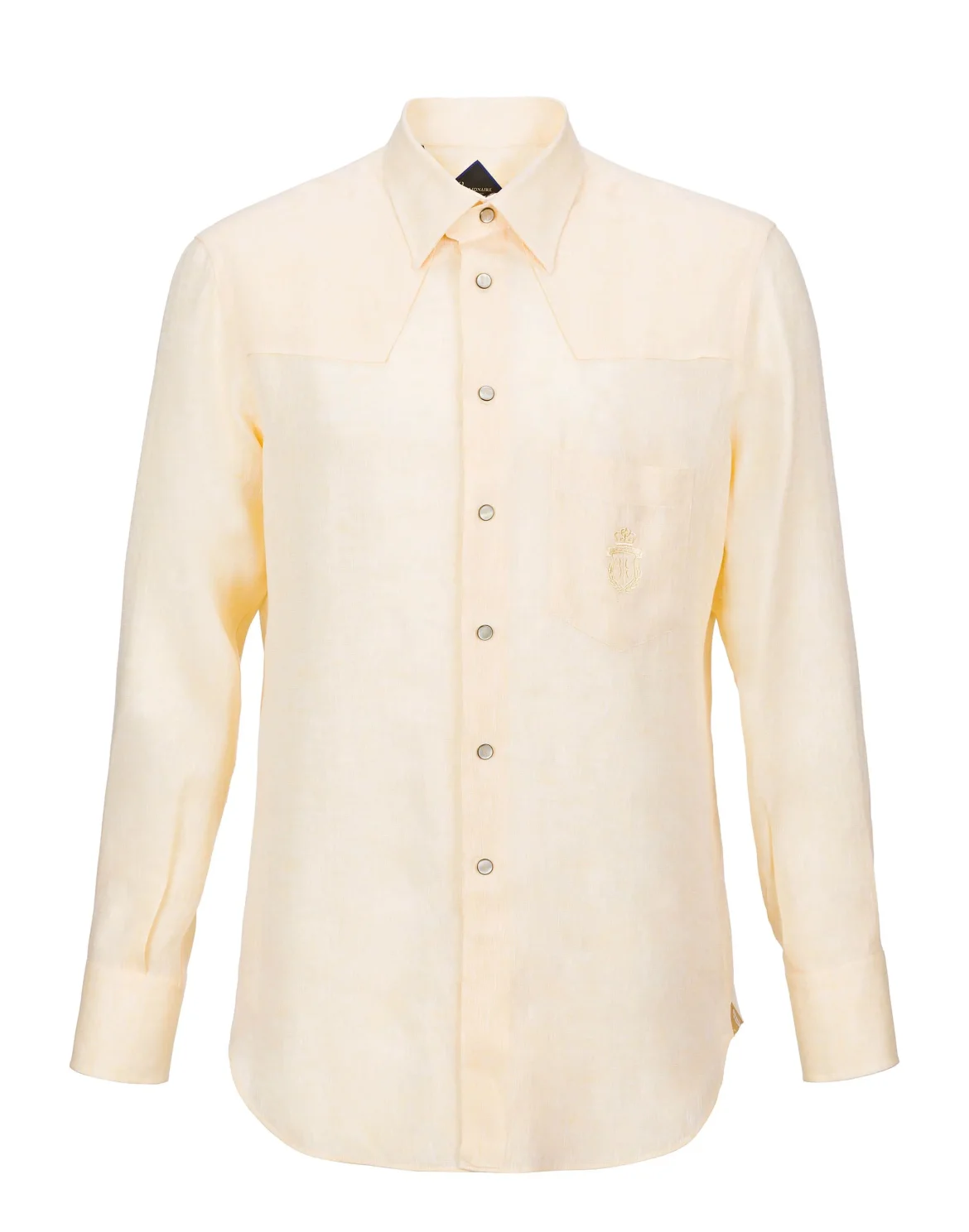 Shirt Silver Cut LS "Barnabas", цвет: Желтый