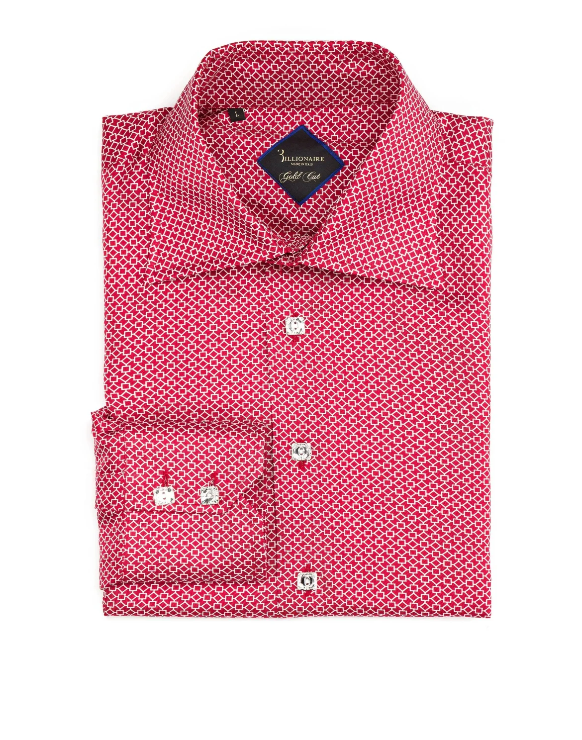 Shirt Gold Cut LS "Bridger", цвет: Красный
