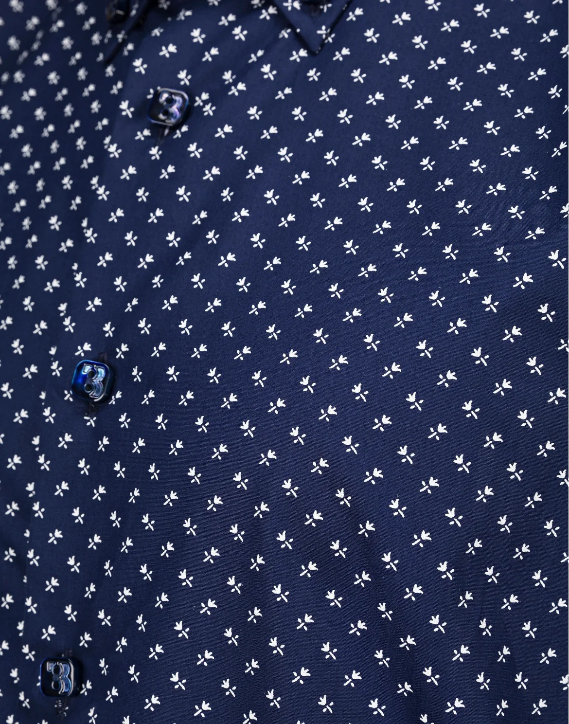 Shirt Silver Cut LS "Brody", цвет: Синий