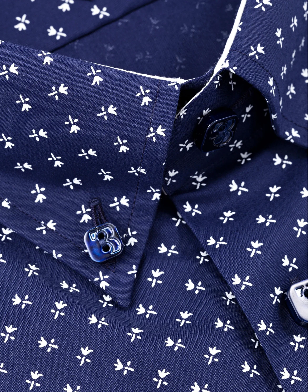 Shirt Silver Cut LS "Brody", цвет: Синий