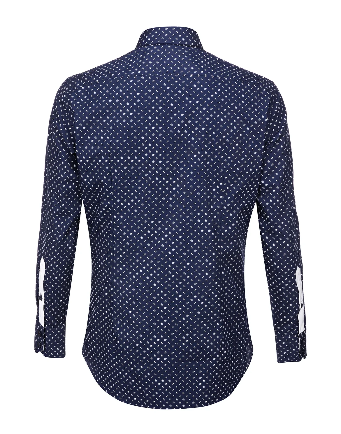 Shirt Silver Cut LS "Brody", цвет: Синий