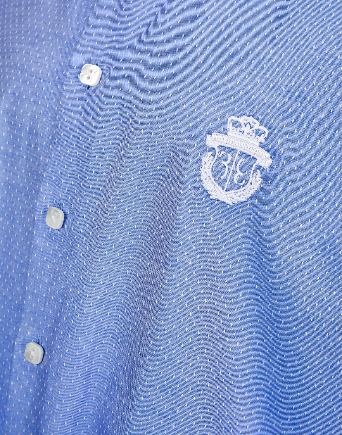 Shirt Silver Cut LS "Chad", цвет: Синий