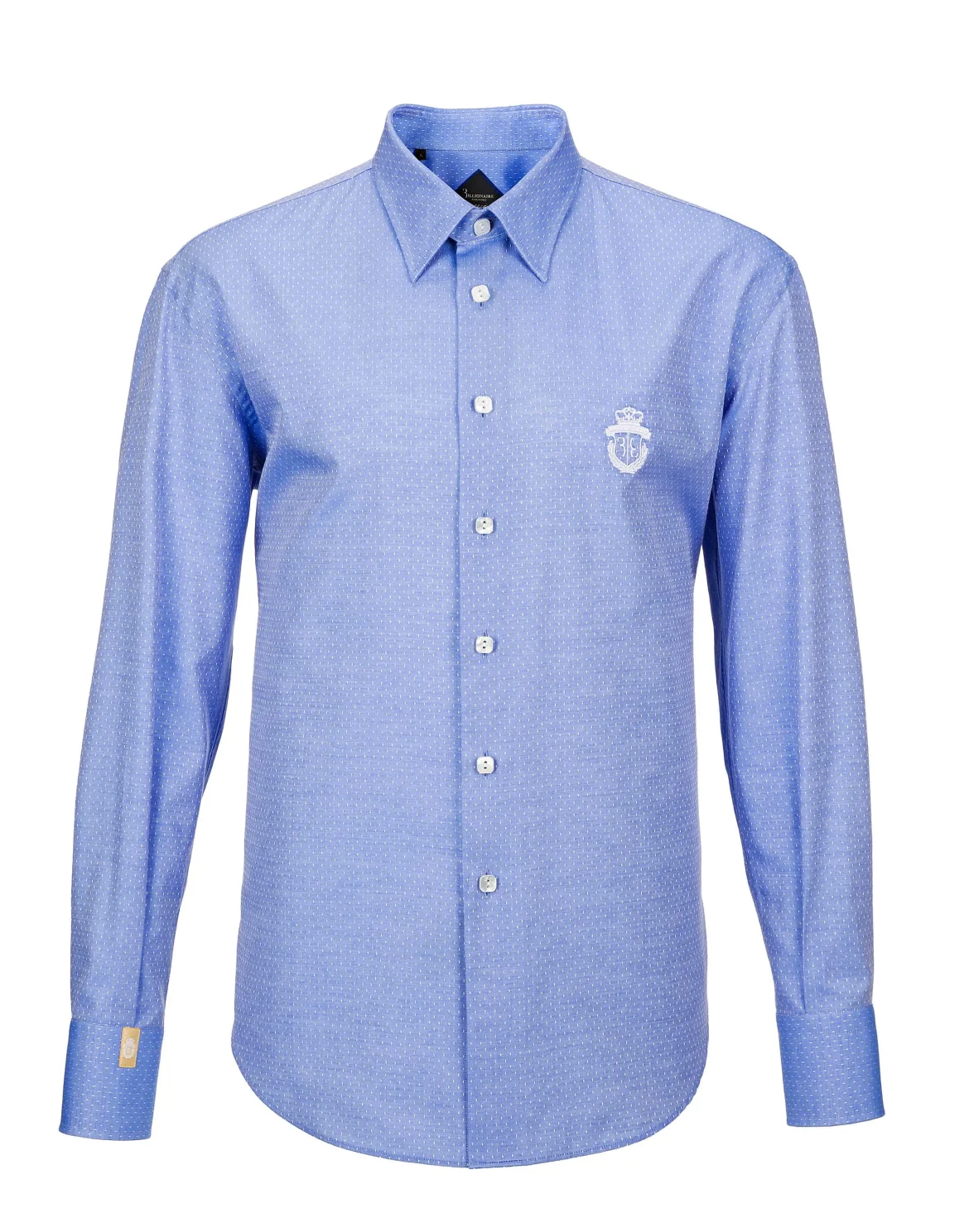 Shirt Silver Cut LS "Chad", цвет: Синий