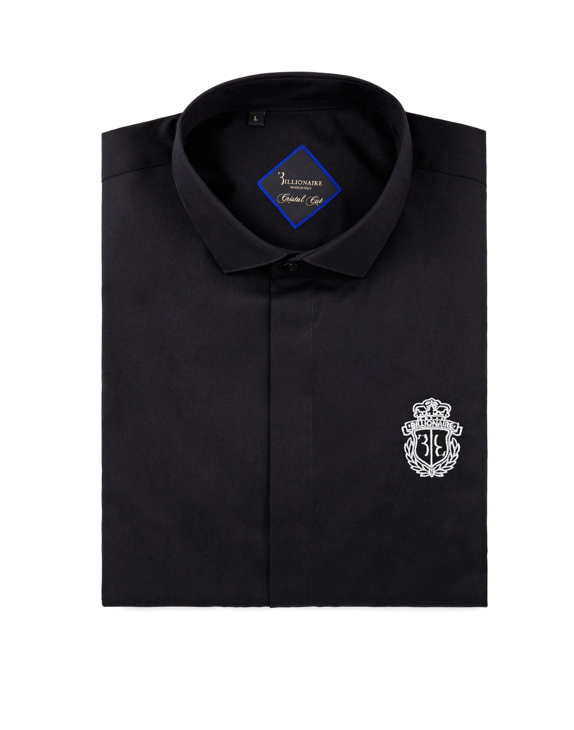 Shirt Crystal cut LS "Conrad", цвет: Черный