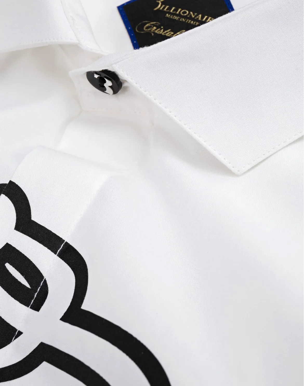 Shirt Crystal cut LS "Constant", цвет: Белый