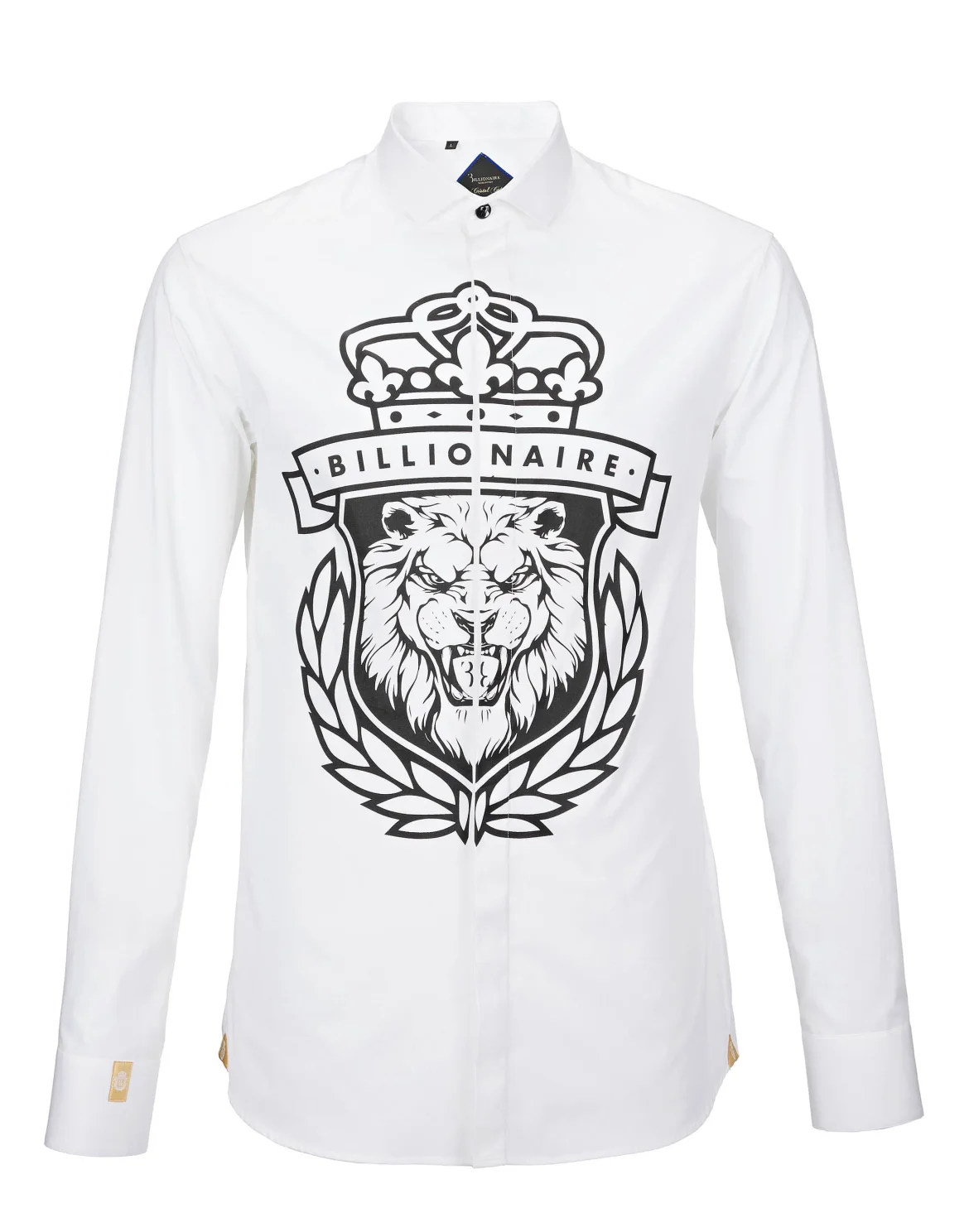 Shirt Crystal cut LS "Constant", цвет: Белый