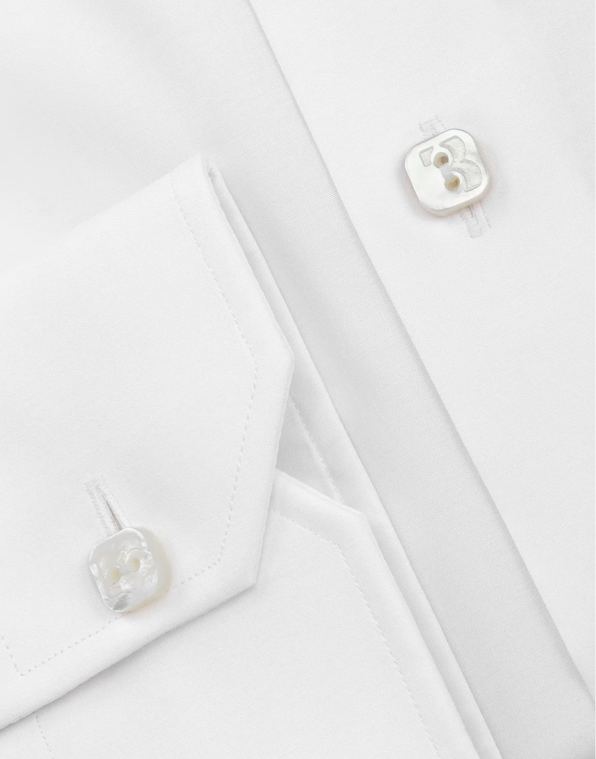 Shirt Silver Cut LS "Genf", цвет: Белый