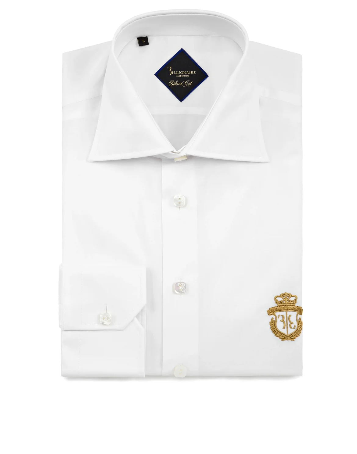 Shirt Silver Cut LS "Genf", цвет: Белый