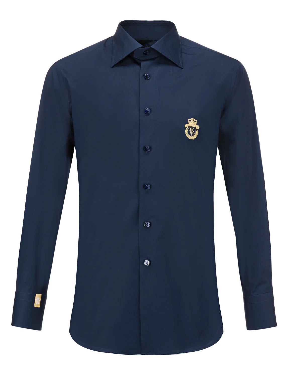 Shirt Silver Cut LS "Genf", цвет: Синий