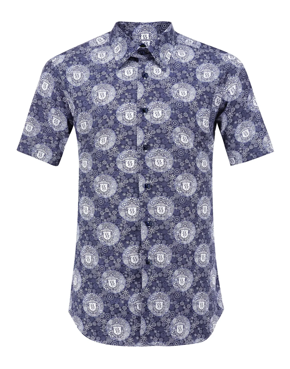 Shirt Silver Cut SS "Al", цвет: Синий