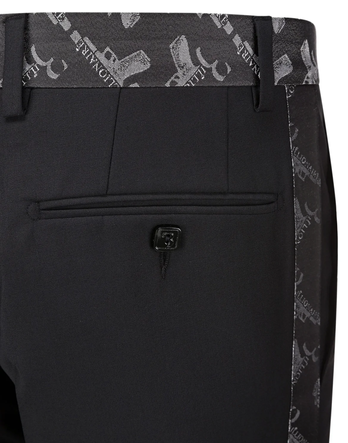 Long Trousers Slim "Xavier", цвет: Черный