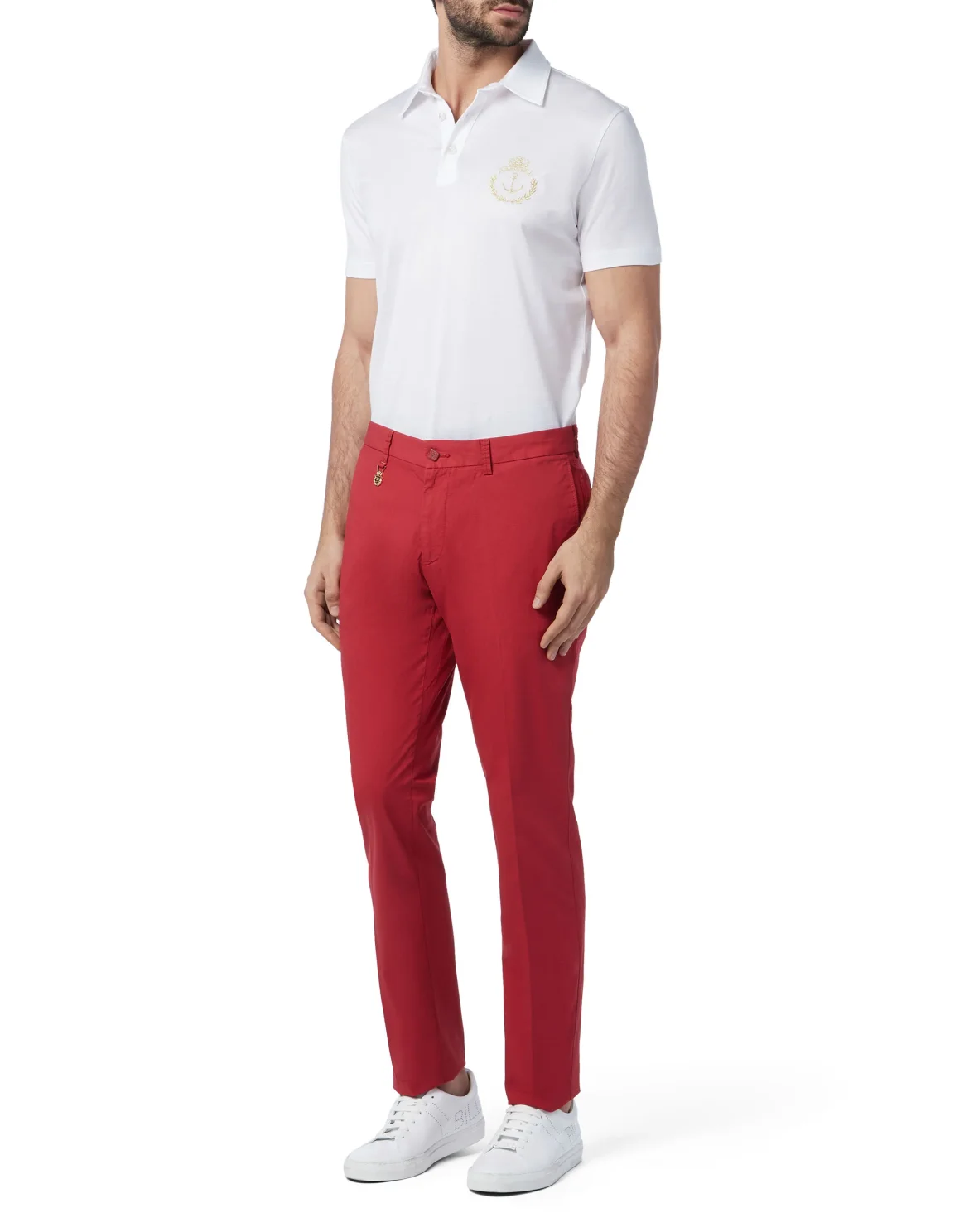 Long Trousers "Oliver", цвет: Красный