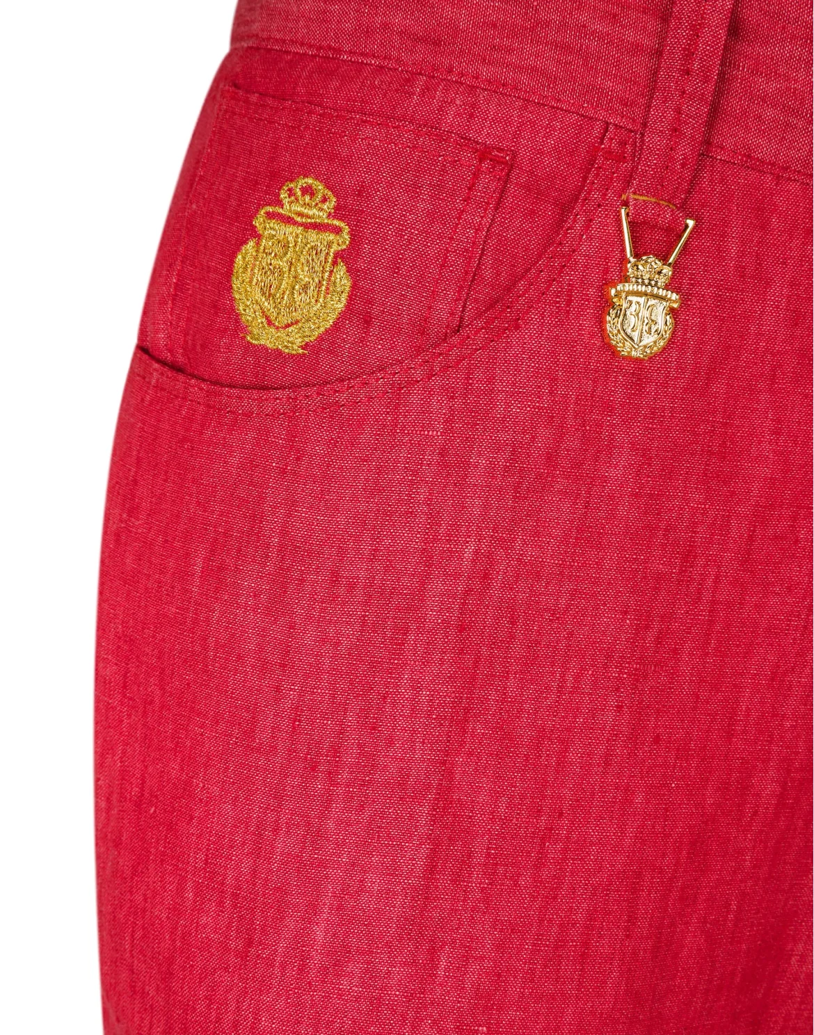Long Trousers "Owen", цвет: Красный