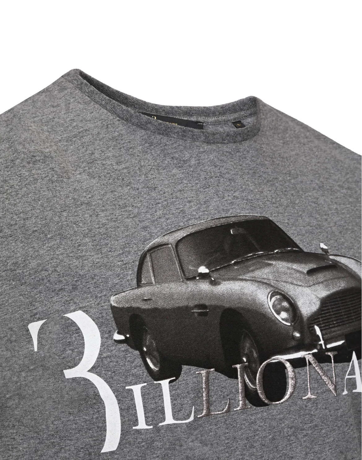 T-shirt Round Neck SS "Chris", цвет: Серый