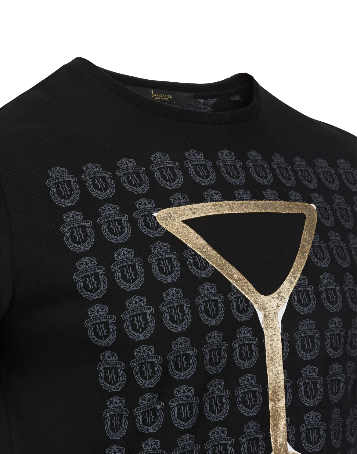 T-shirt Round Neck SS "Chaplin", цвет: Черный