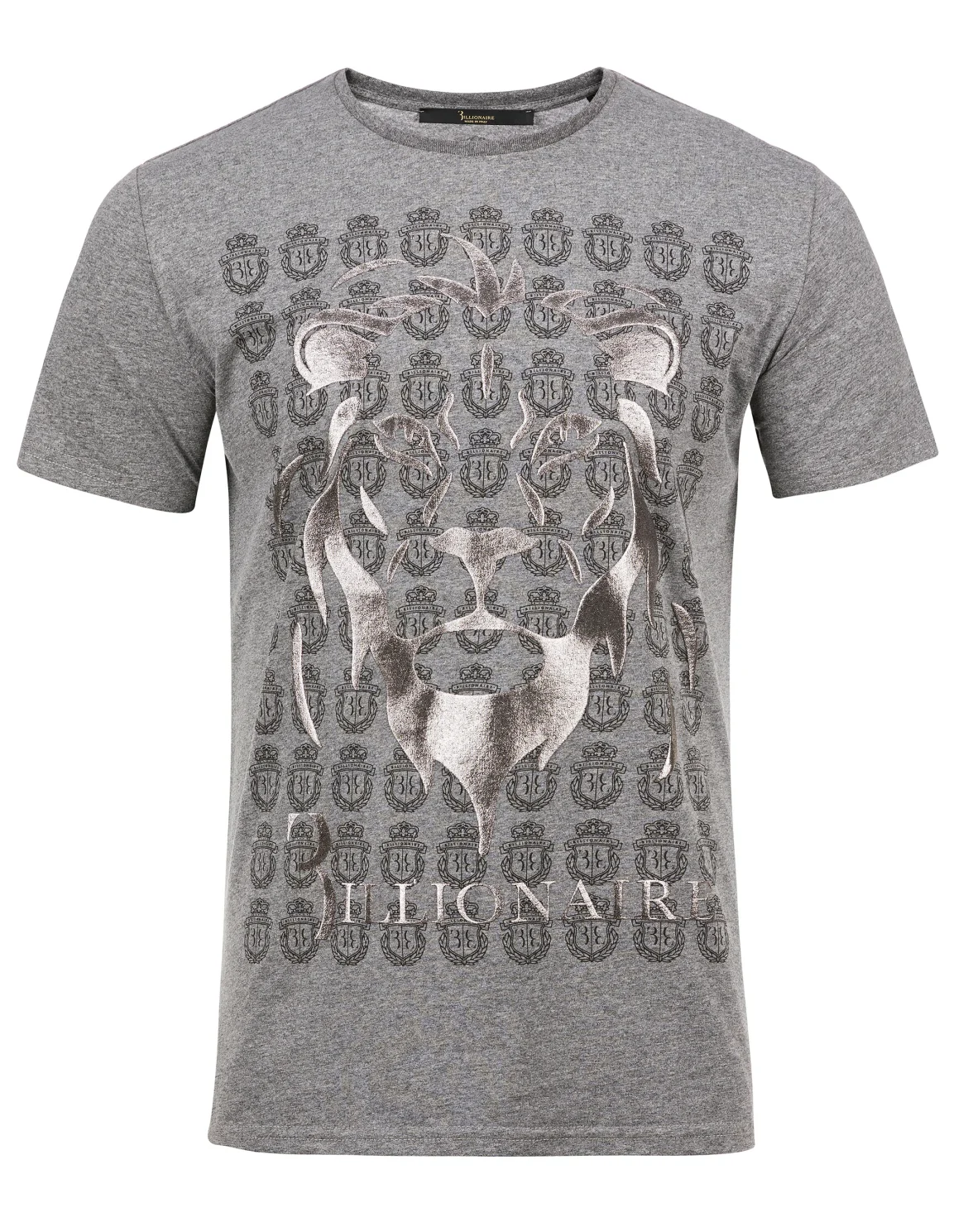 T-shirt Round Neck SS "Chamberlin", цвет: Серый