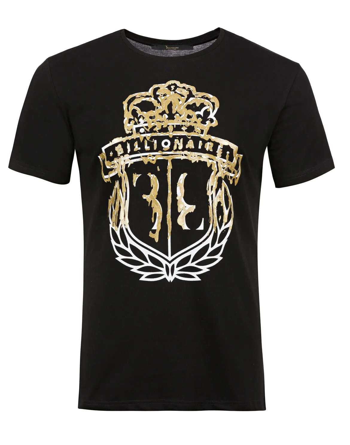 T-shirt Round Neck SS "Bowie", цвет: Черный