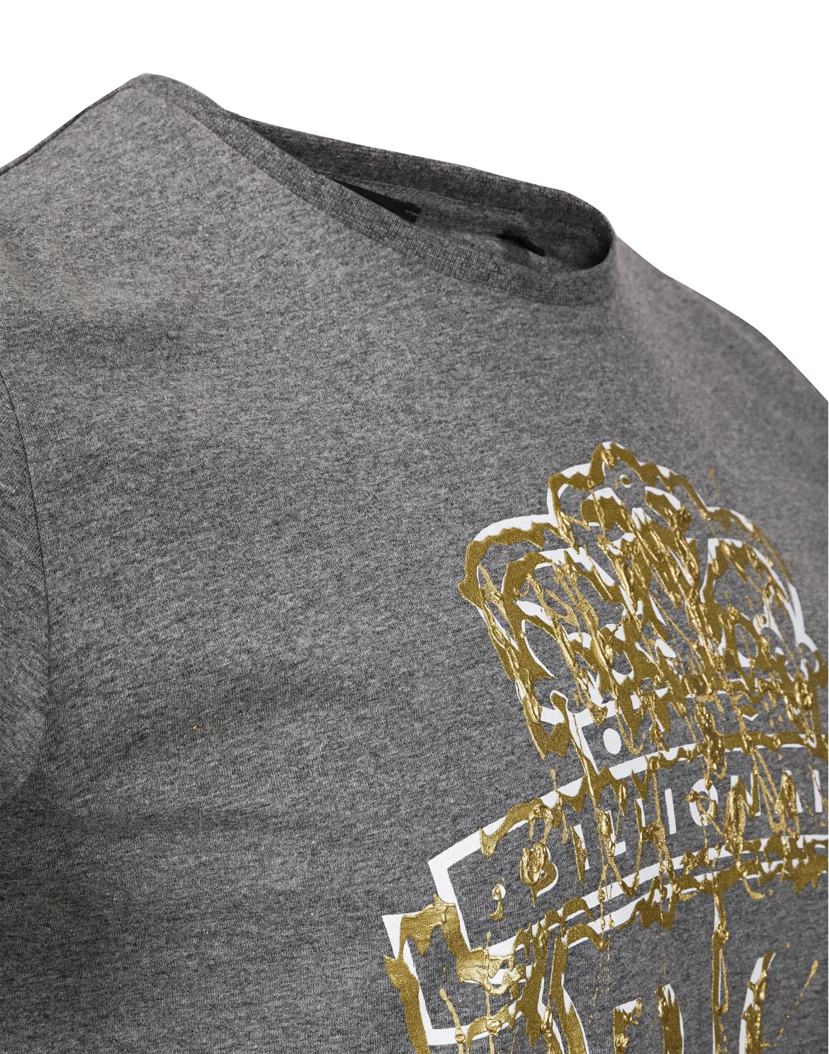 T-shirt Round Neck SS "Bowie", цвет: Серый