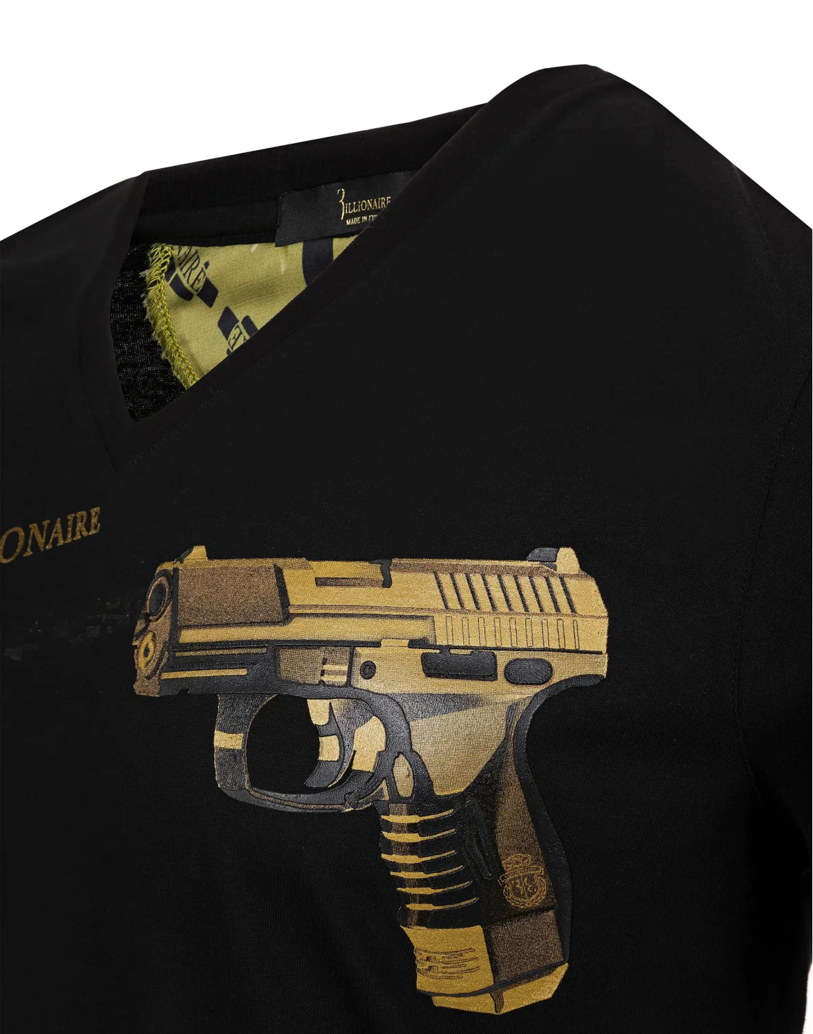 T-shirt V-Neck SS "Arbus", цвет: Черный