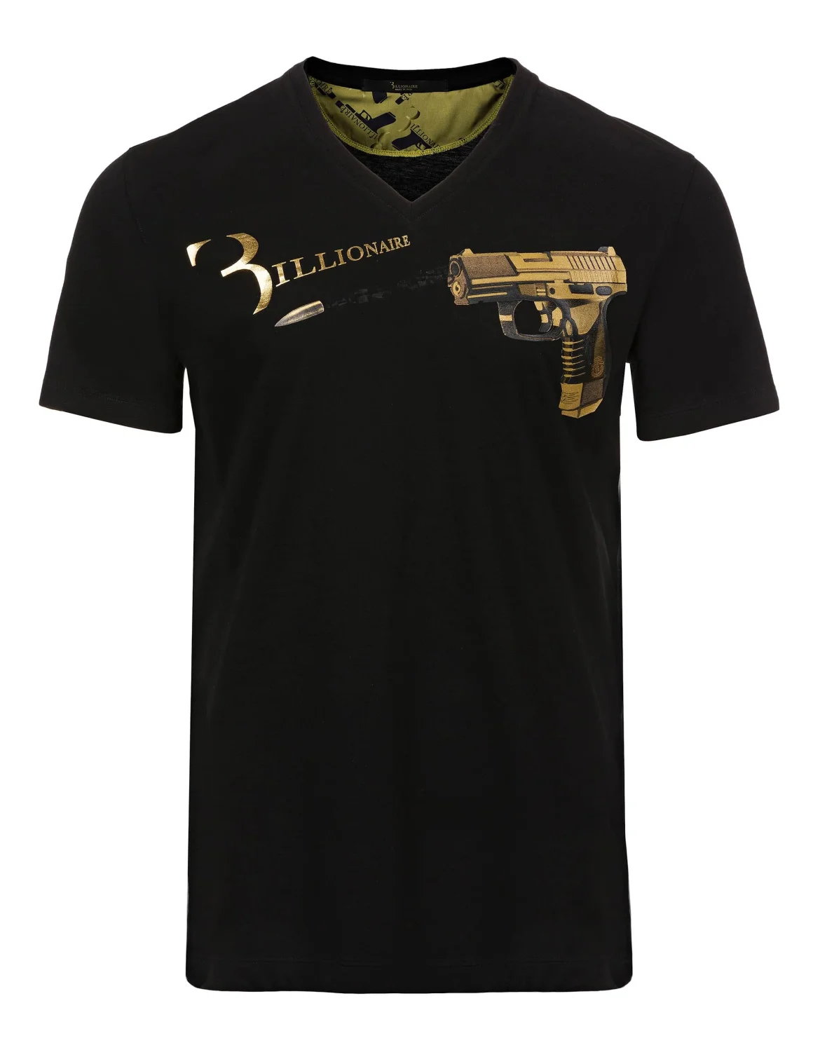 T-shirt V-Neck SS "Arbus", цвет: Черный