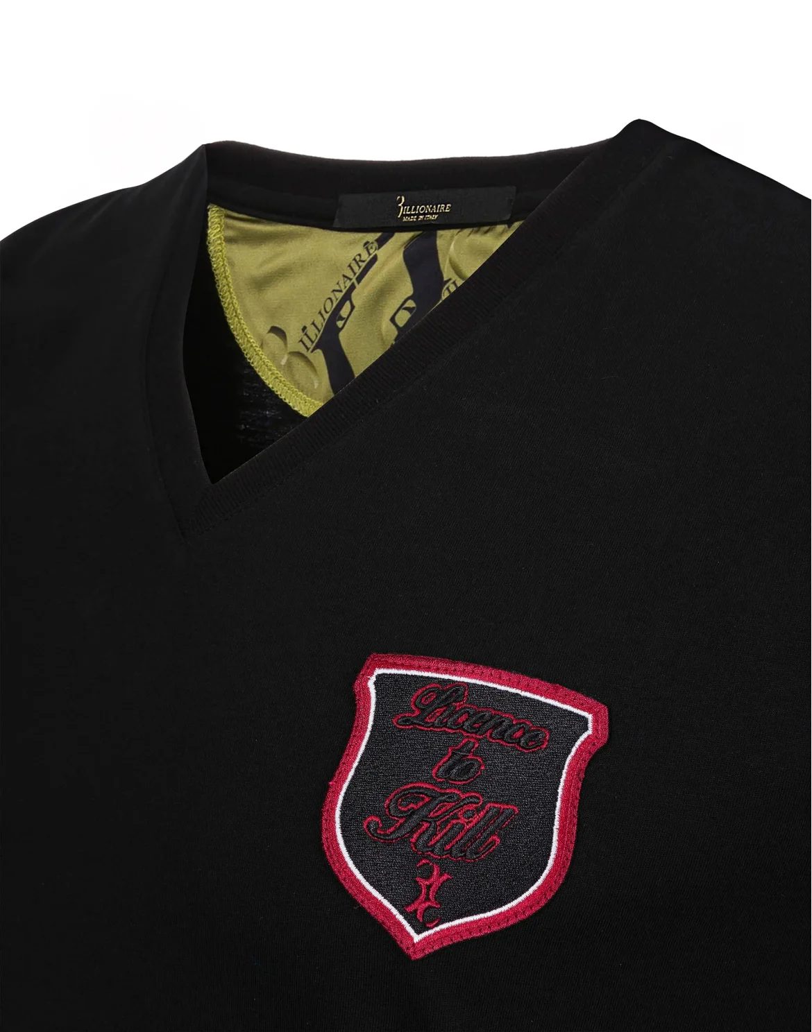 T-shirt V-Neck SS "Adams", цвет: Черный