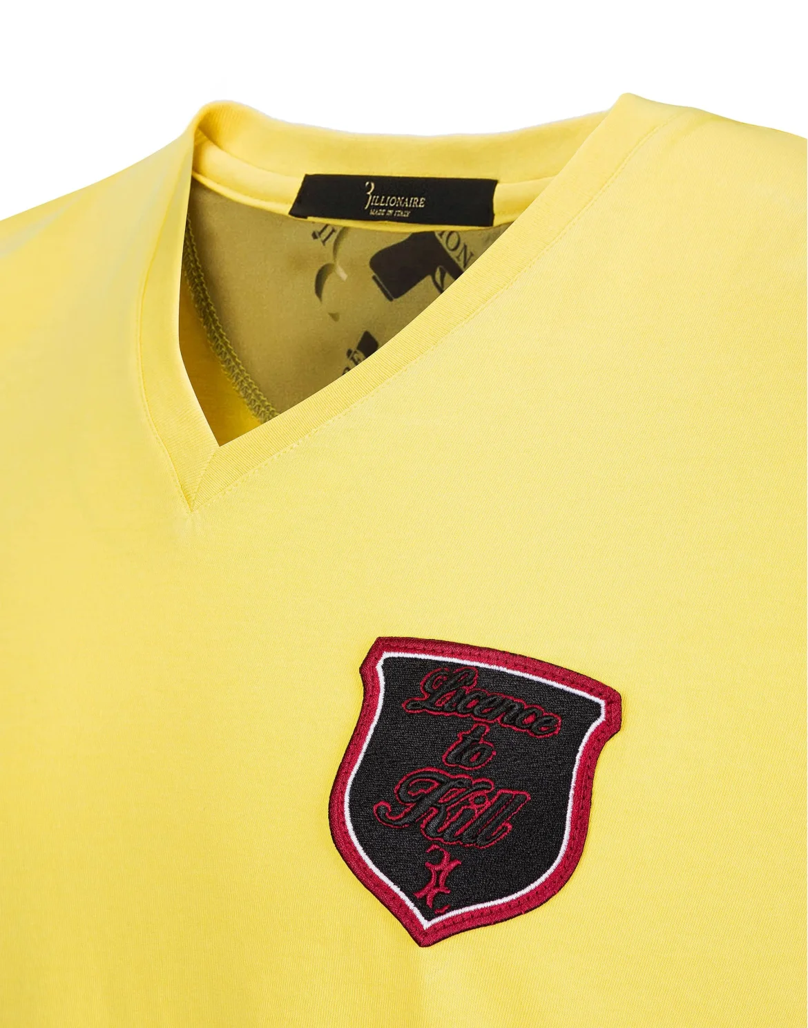 T-shirt V-Neck SS "Adams", цвет: Желтый