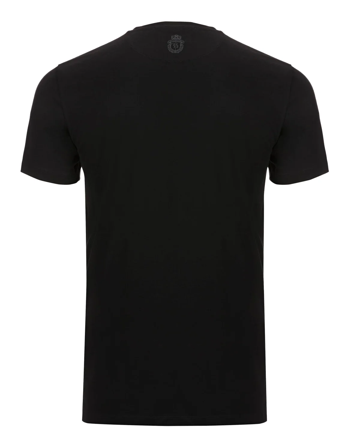 T-shirt Round Neck SS "Leornard", цвет: Черный