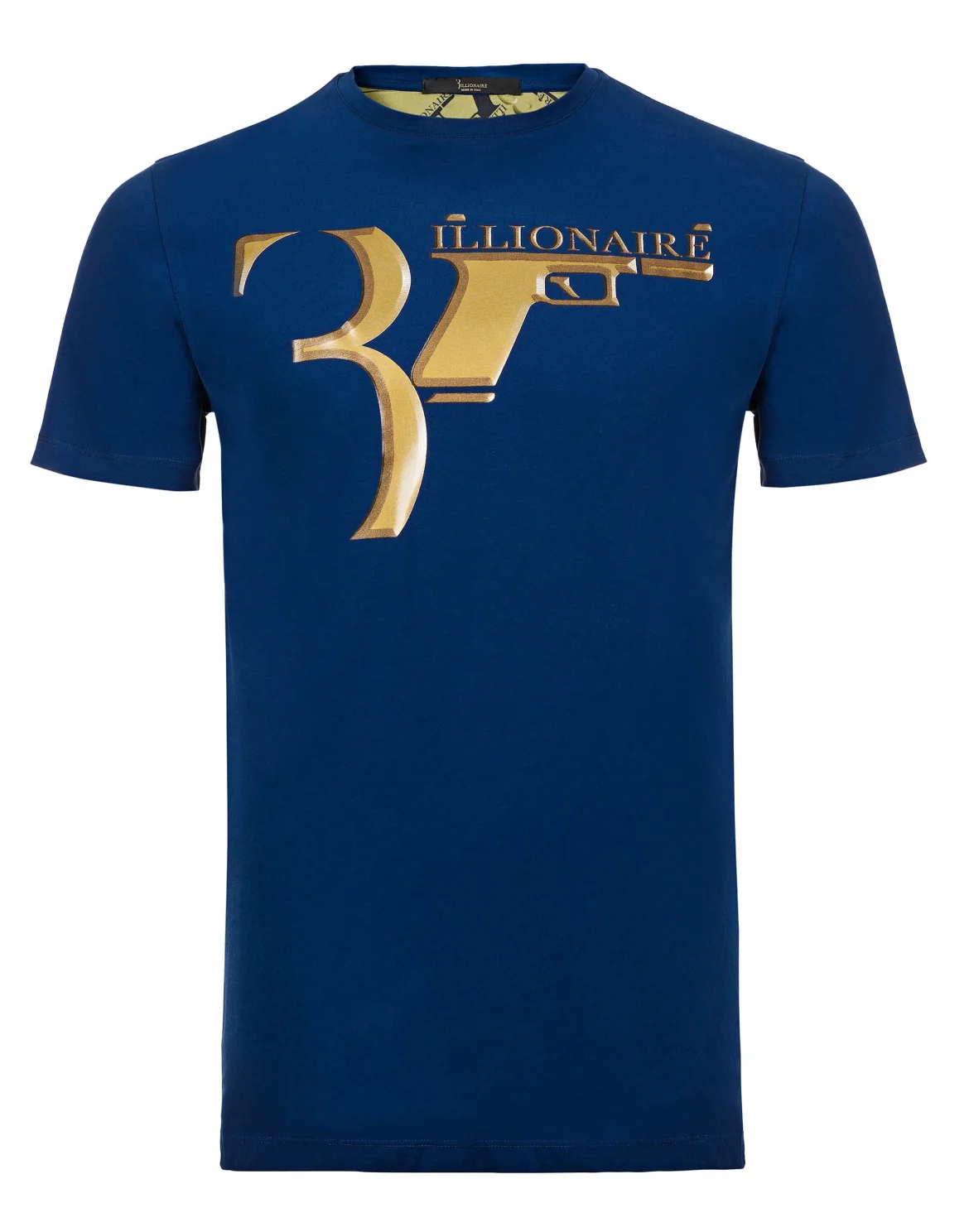T-shirt Round Neck SS "Leornard", цвет: Синий