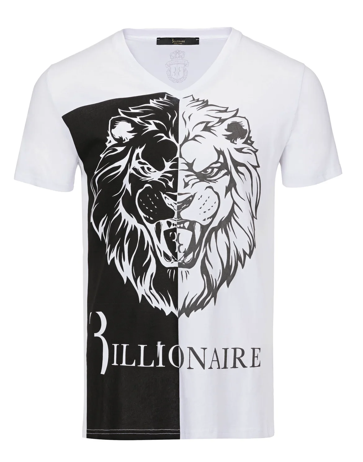 T-shirt V-Neck SS "Ben Deeley", цвет: Белый