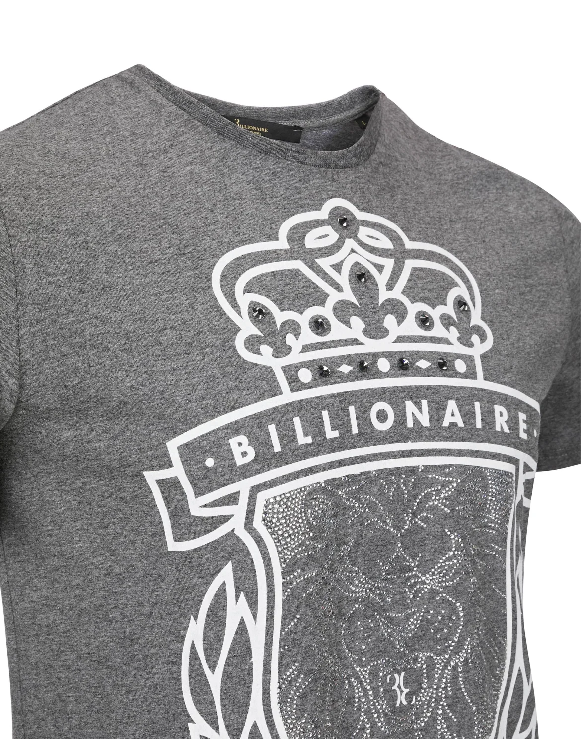 T-shirt Round Neck SS "Jimmy", цвет: Серый