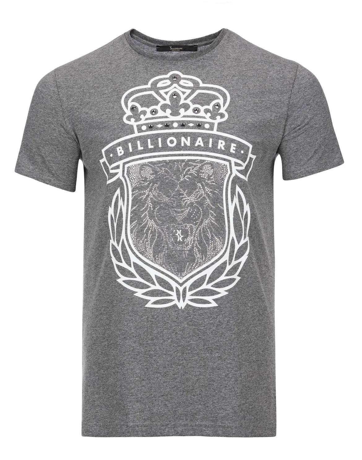 T-shirt Round Neck SS "Jimmy", цвет: Серый