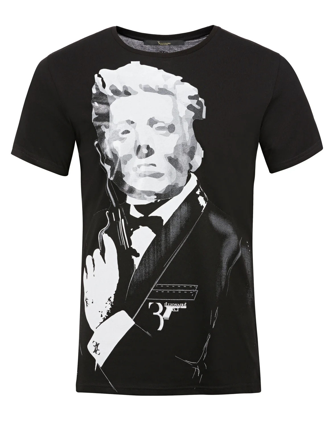 T-shirt Round Neck SS "Bancroft", цвет: Черный