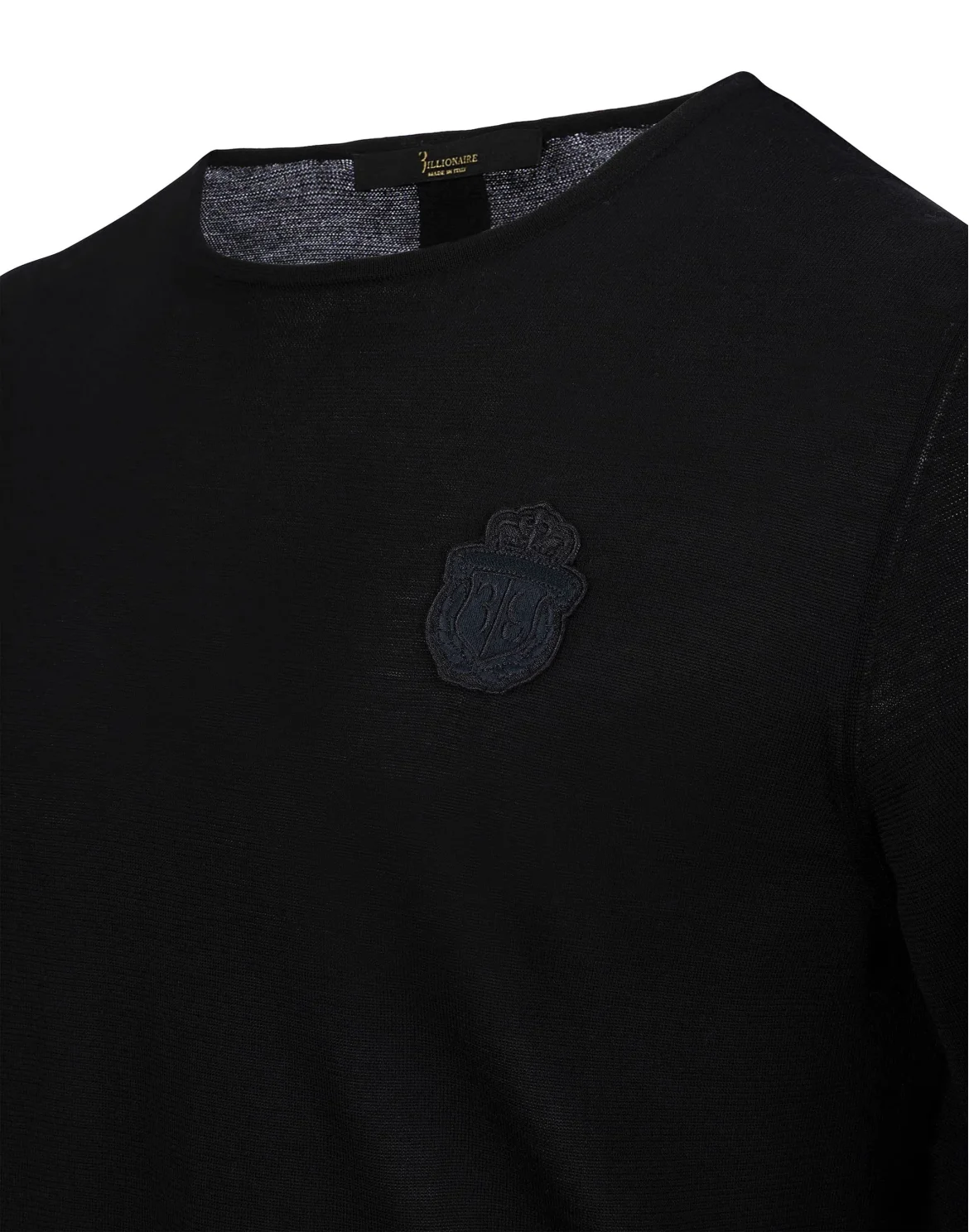 T-shirt Round Neck SS "Armstrong", цвет: Черный