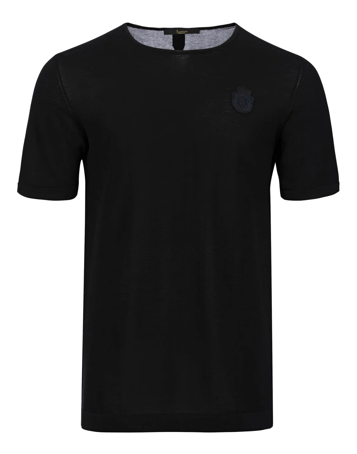 T-shirt Round Neck SS "Armstrong", цвет: Черный